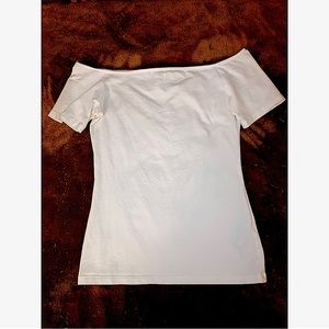 H&M Off the Shoulder Short Sleeved Blouse